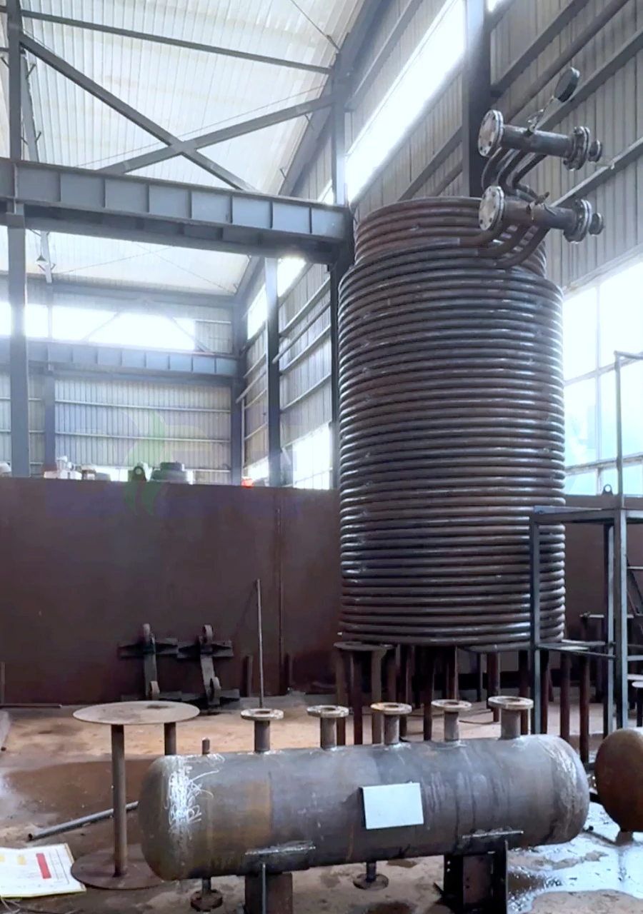 Water tube boiler