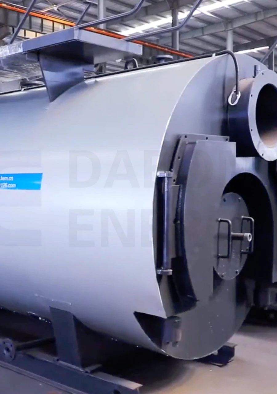 Gas steam boiler