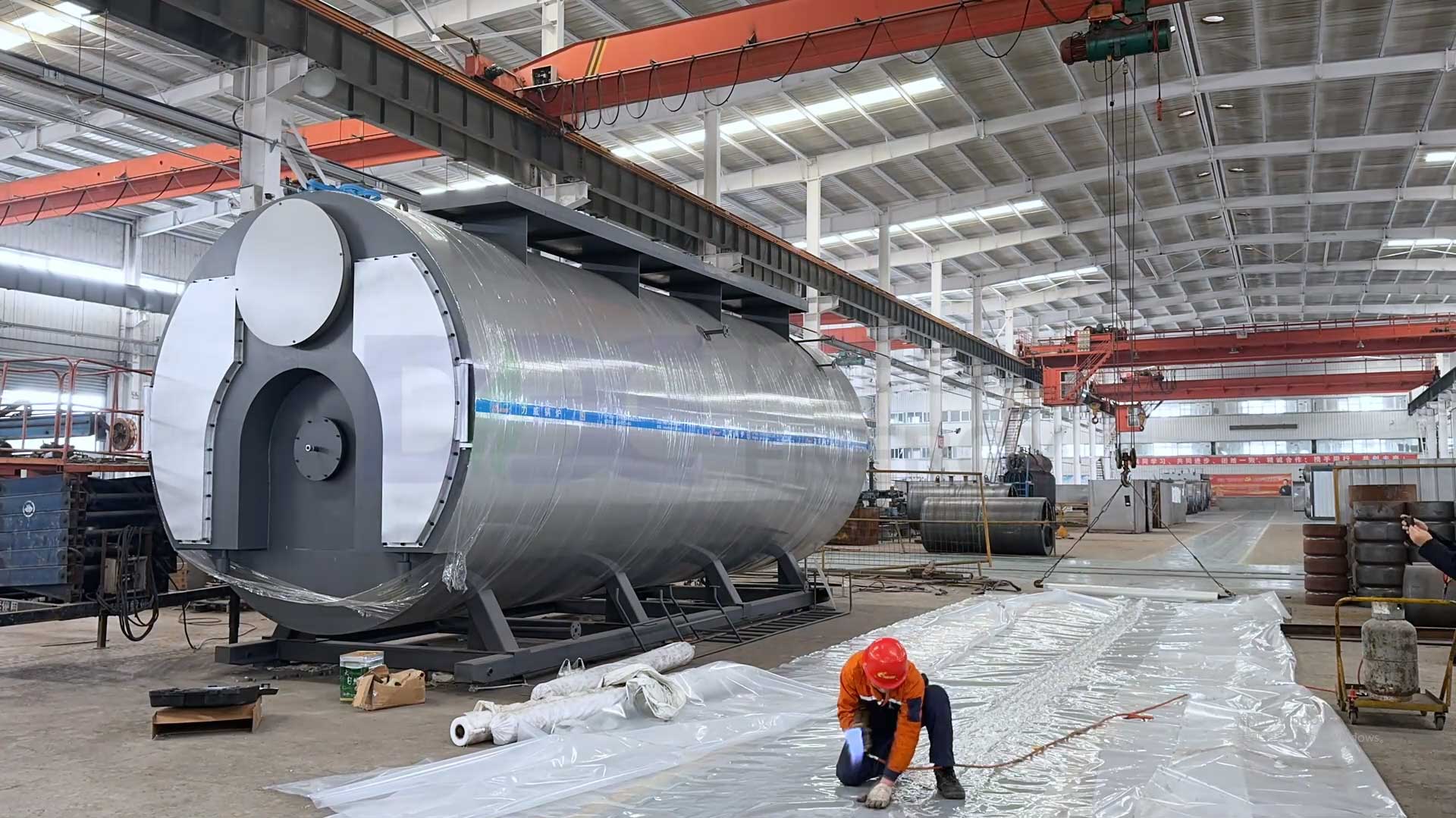 Boiler packaging video